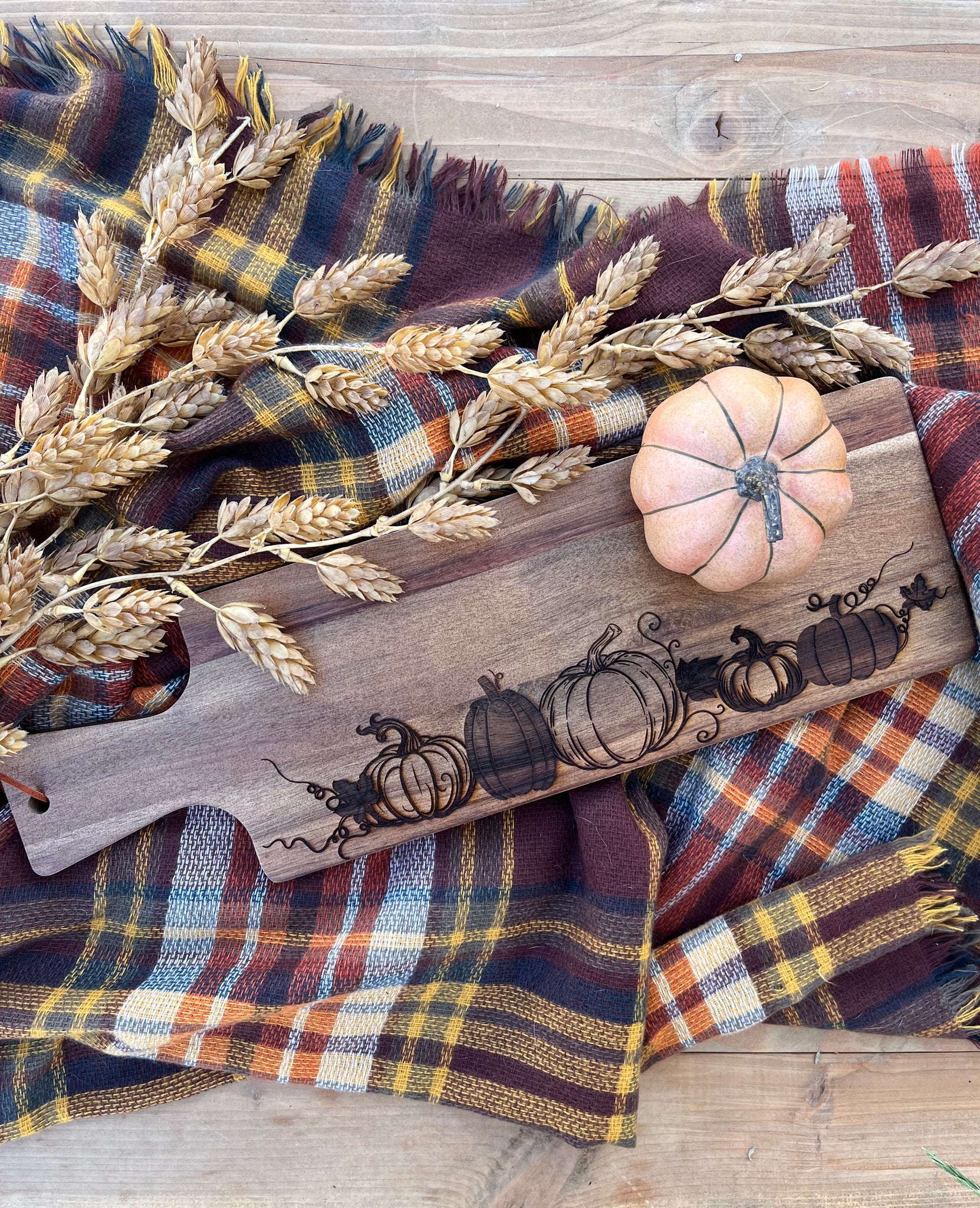 Fall Pumpkins Charcuterie Board