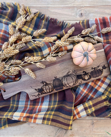 Fall Pumpkins Charcuterie Board