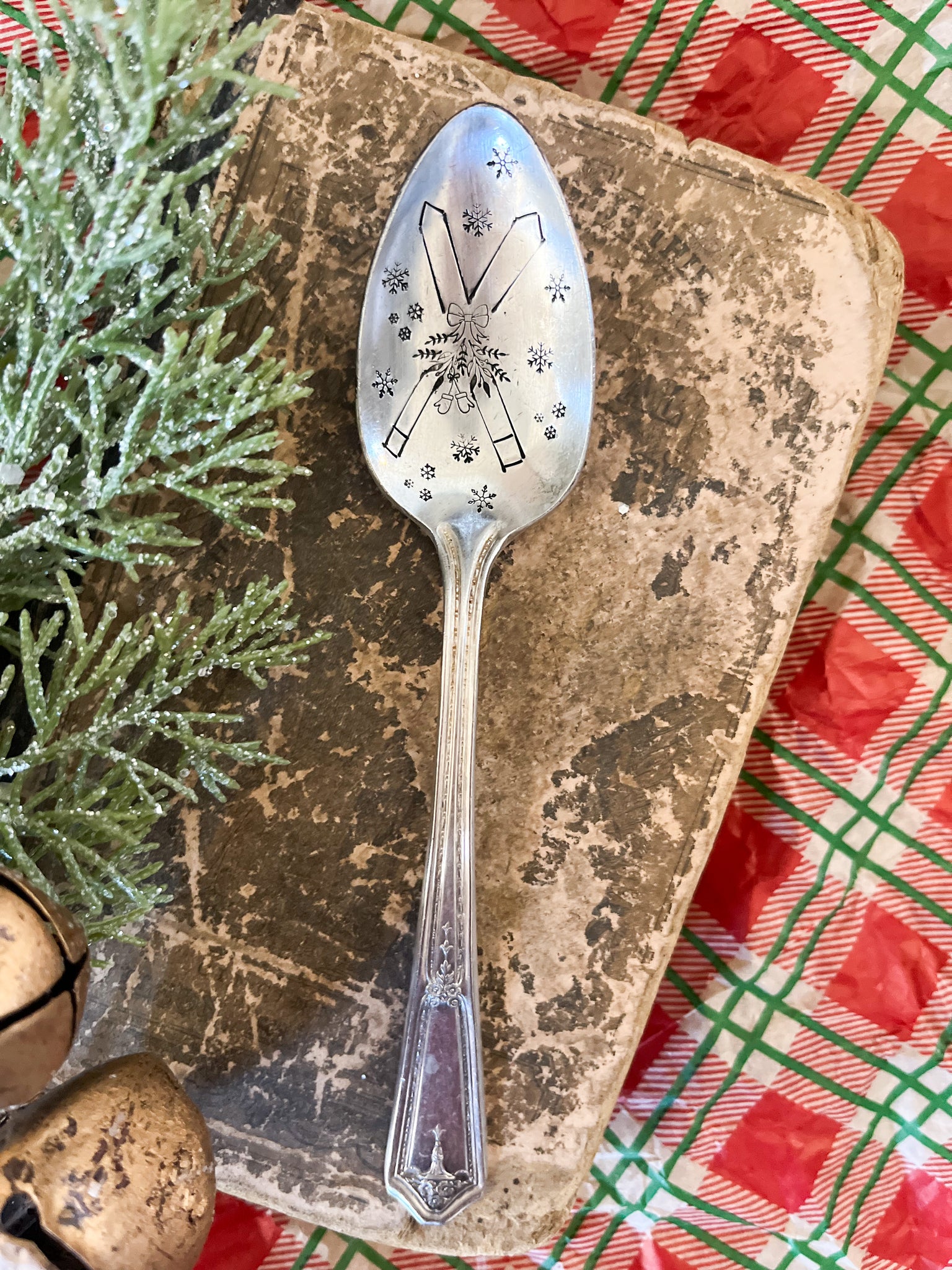 Christmas Ski's Vintage Spoon