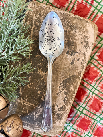 Christmas Ski's Vintage Spoon