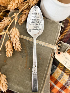 There Is Magic Vintage Spoon