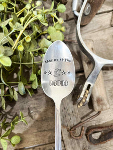Meet Me at The Rodeo Vintage Spoon