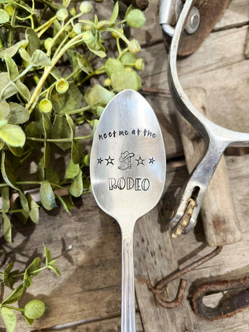 Meet Me at The Rodeo Vintage Spoon