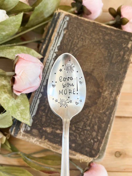 Love You More Vintage Spoon