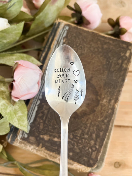 Follow Your Heart Vintage Spoon
