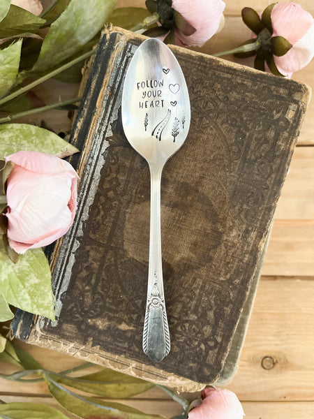 Follow Your Heart Vintage Spoon