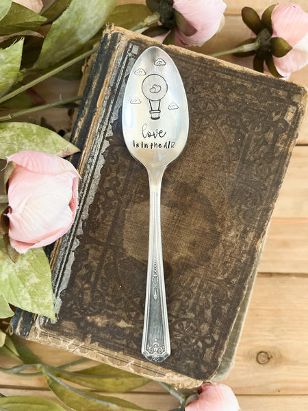 Love is in the Air Vintage Spoon
