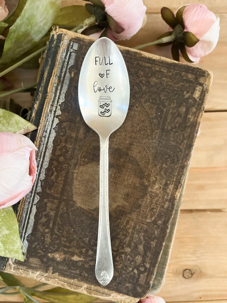 Full of Love Vintage Spoon