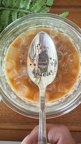 It’s An Iced Coffee Kind Of Day Vintage Spoon