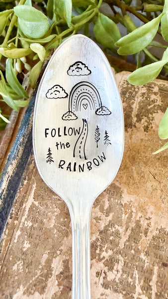 Follow the Rainbow Vintage Spoon