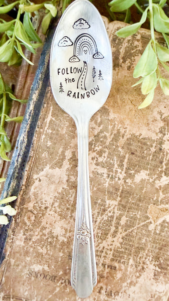 Follow the Rainbow Vintage Spoon