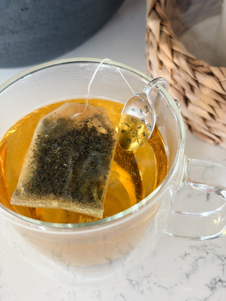 Tea Bag Hook Vintage Baby Spoon