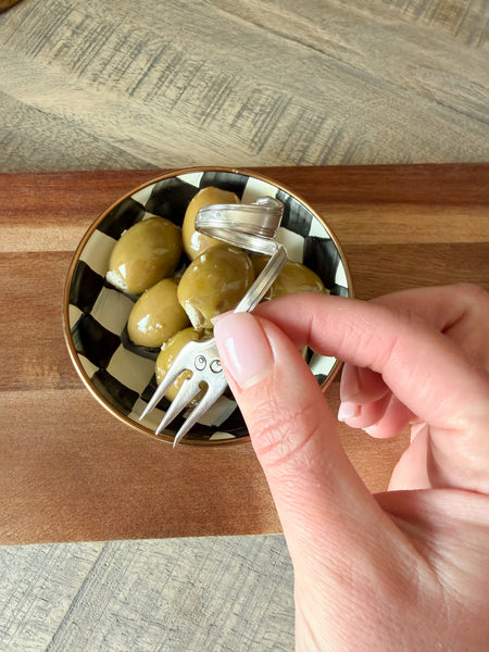 Charcuterie Twist Vintage Fork Set