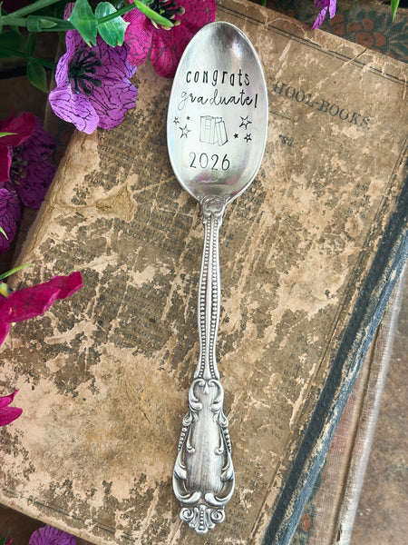 Congrats Graduate Vintage Spoon