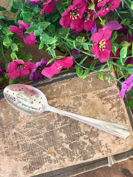 Let's Go Camping Vintage Spoon