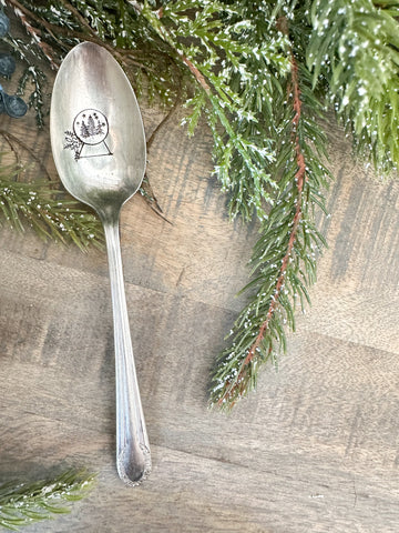 Snowglobe Vintage Spoon