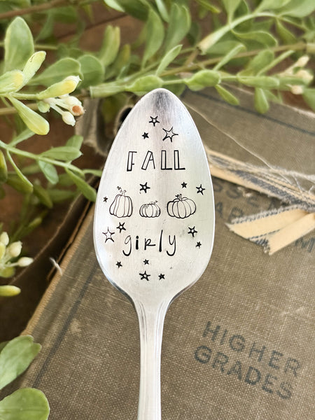 Fall Girly Spoon