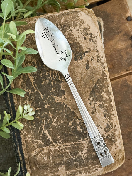 Rise & Shine Vintage Spoon