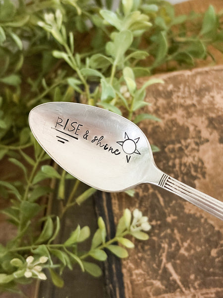 Rise & Shine Vintage Spoon