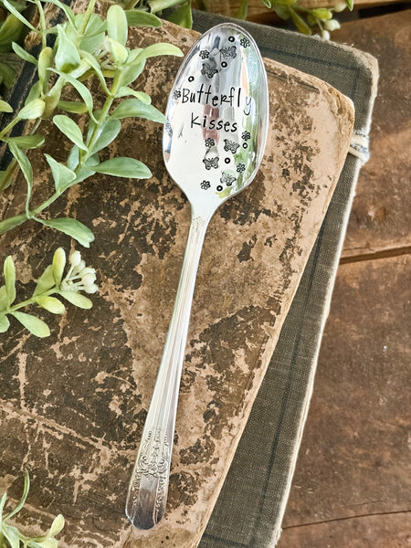 Butterfly Kisses Vintage spoon