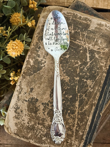 I Dream of a Love Vintage Spoon