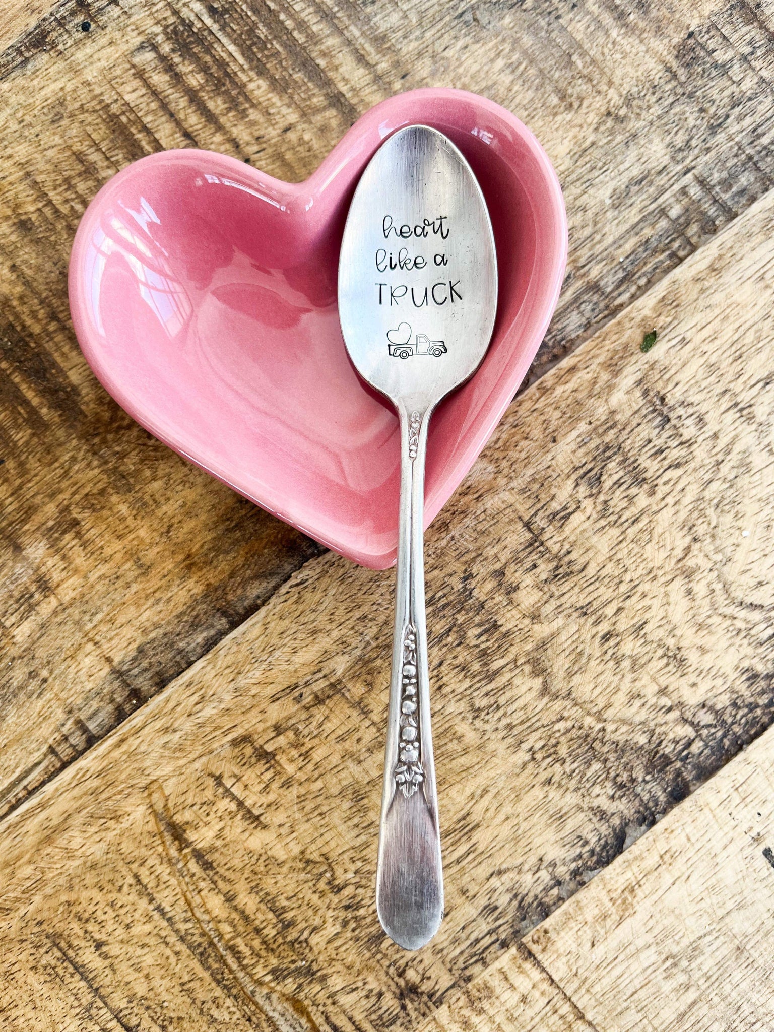 Heart Like A Truck Vintage Spoon