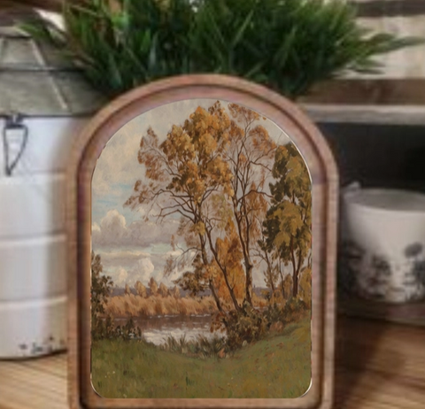 Arch Fall Landscape Sign