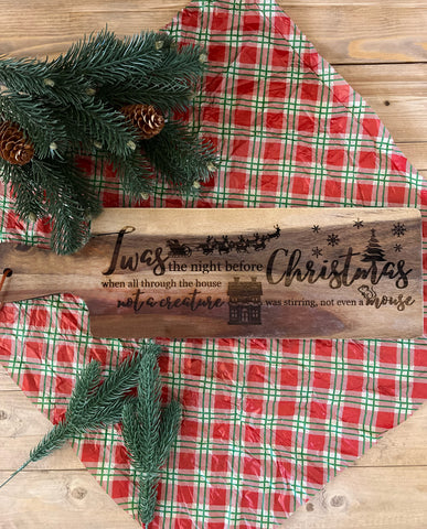 Twas the Night Before Christmas Charcuterie Board