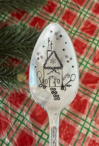 Gingerbread House Vintage Spoon