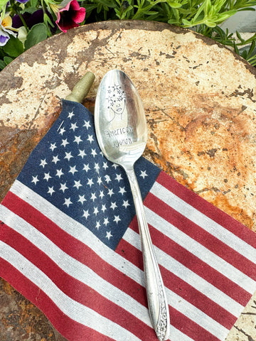 American Woman Vintage Spoon