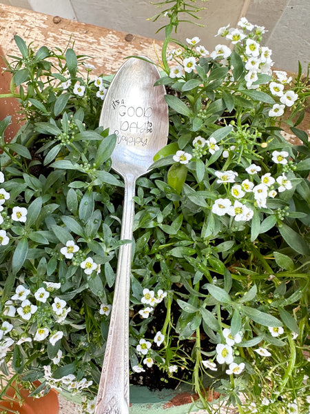 It’s A Good Day To Be Happy Vintage Spoon