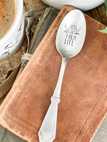 Farm Life Vintage Spoon