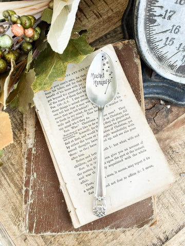 Mischief Managed Vintage Spoon