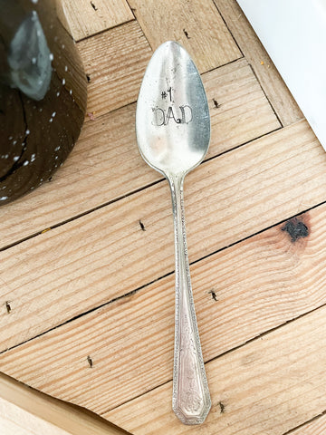 #1 Dad Vintage Spoon