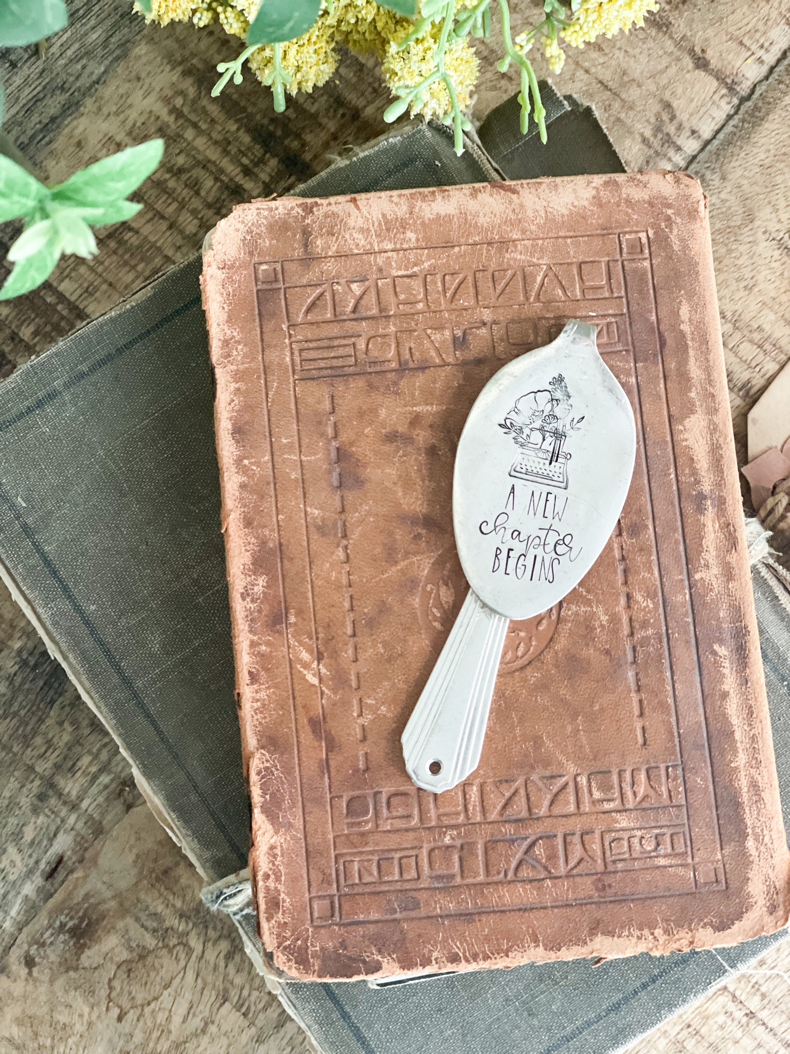 A New Chapter Begins Spoon Bookmark