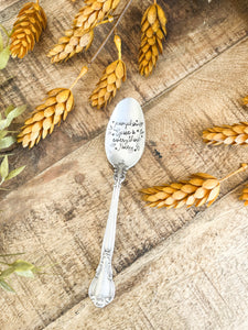 Pumpkin Spice & Everything Nice Vintage Spoon