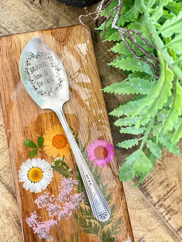 Gardeners Know All The Dirt Vintage Spoon