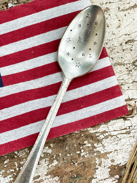 Flag Vintage Spoon