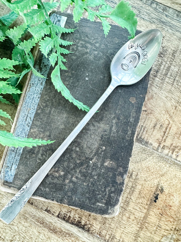 Liquid Gold Vintage Long Spoon