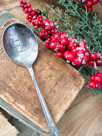 ‘‘Twas The Night Before Christmas Vintage Spoon
