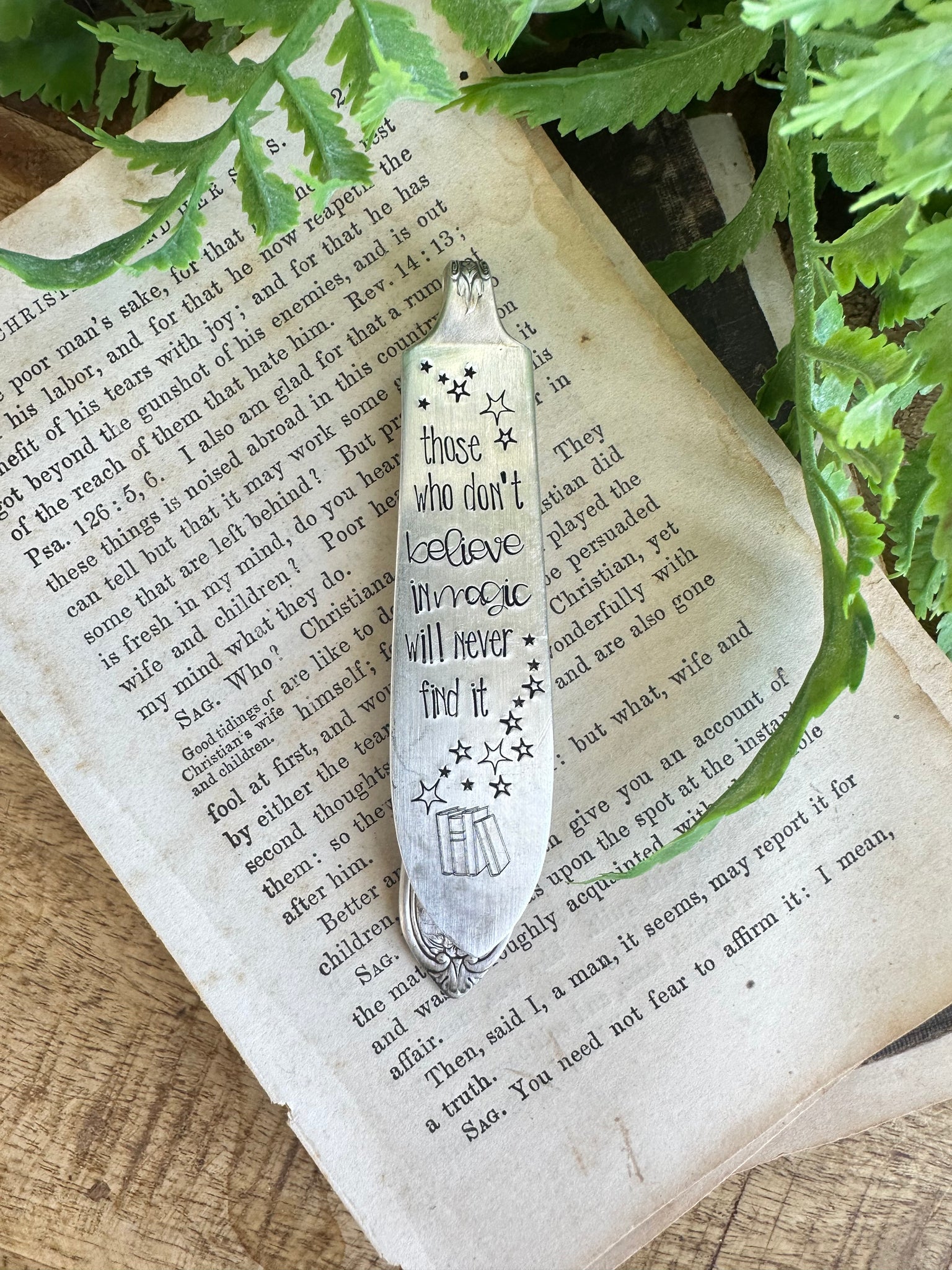 Those Who Don’t Believe In Magic Will Never Find It Bookmark