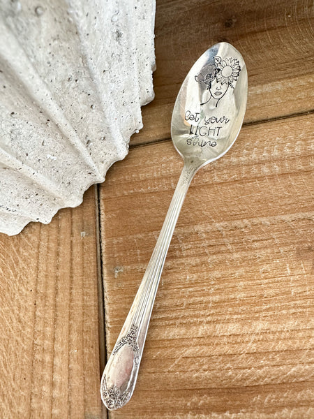 Let Your Light Shine Vintage Spoon