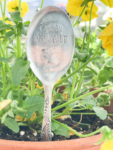 Grow Dammit Vintage Spoon