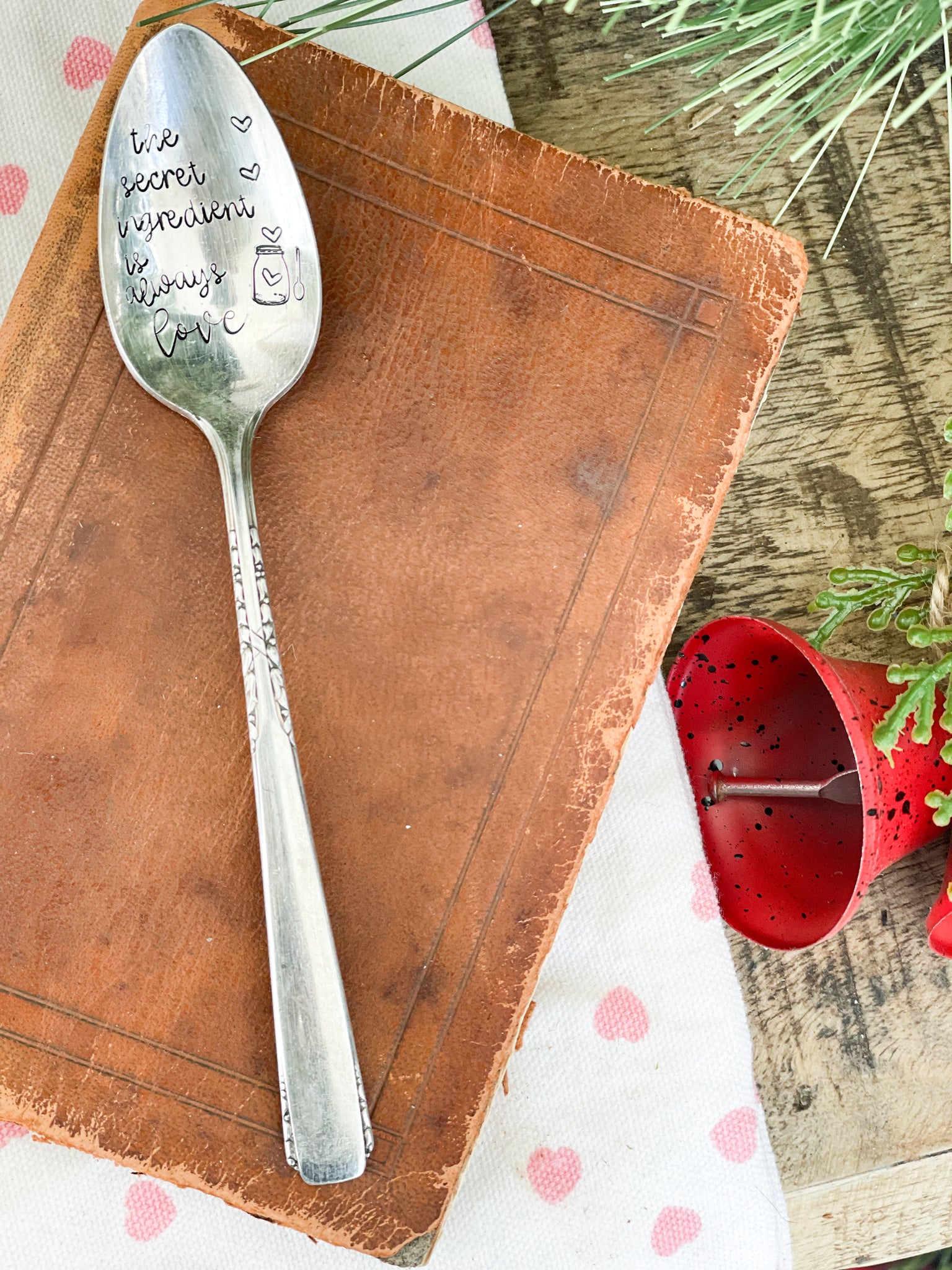 The Secret Ingredient Is Always Love Vintage Spoon