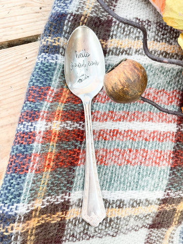 Hello Gourdgeous Vintage Spoon