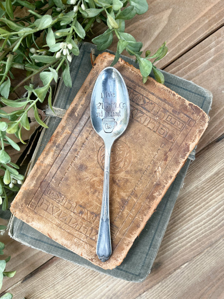 I Like Big Mugs And I Cannot Lie Vintage Spoon