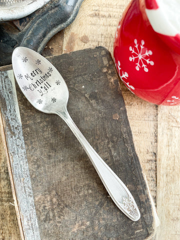 Merry Christmas, Y’all Vintage Spoon