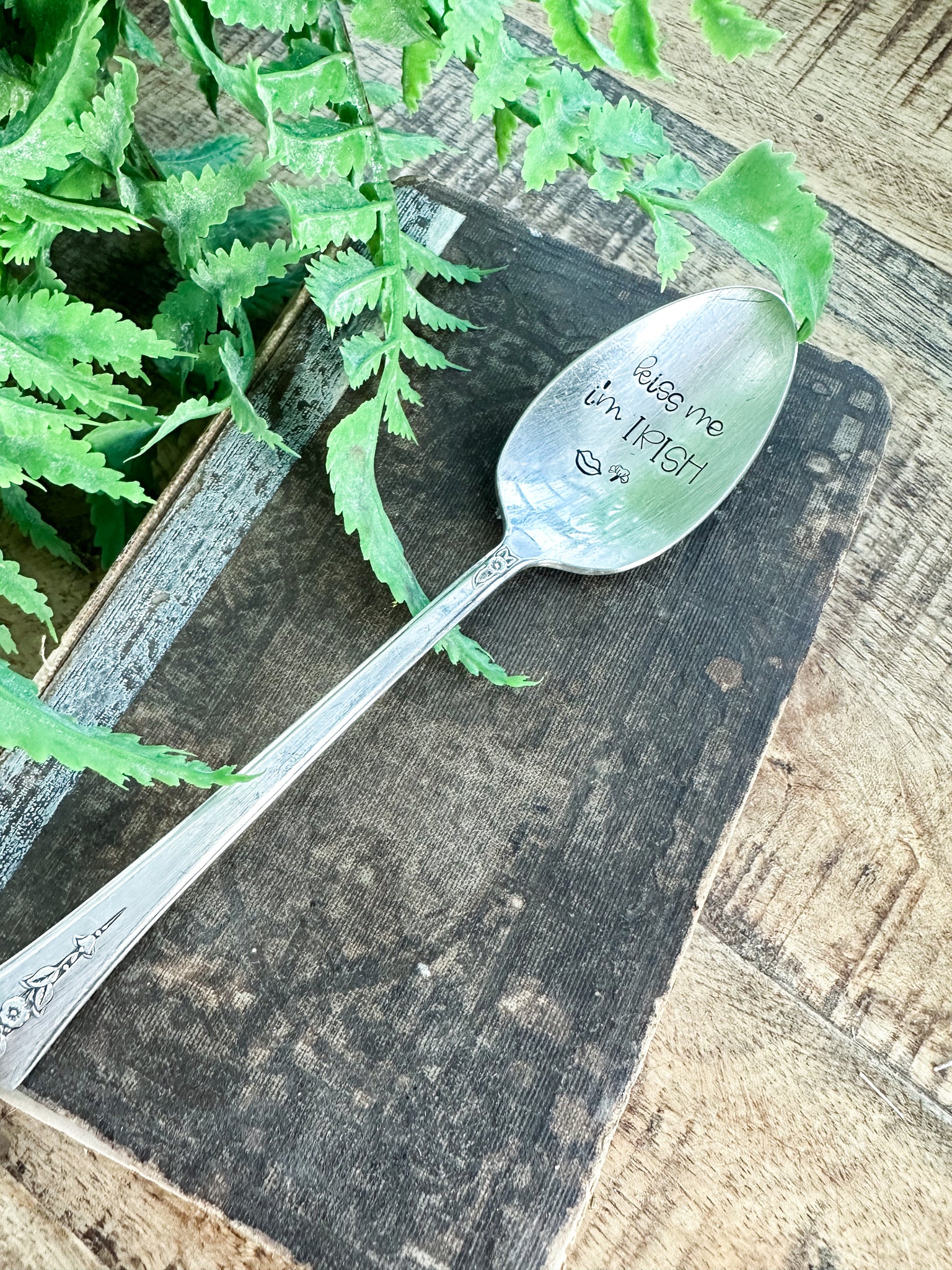 Kiss Me I’m Irish Vintage Spoon