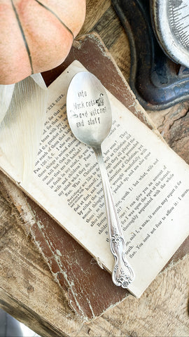 Into Black Cats And Witches And Stuff Vintage Spoon