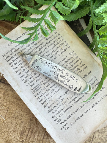 Adventure Is Just A Page Away Bookmark